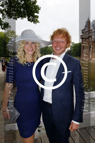 Haarzuilens 17 juni 2015
Haringparty op kasteel de Haar. Ben Woldring met vriendin en ouders