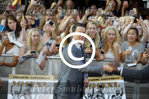Amsterdam 1 juli 2015
Premiere Magic Mike XXL in Tuschinski in aanwezigheid van de cast met Channing Tatum Matt Bomer Joe Manganiello Adam RodriguezAmber Heard Jada Pinkett Smith en regisseur Gregory Jacobs.