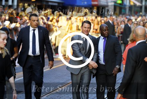 Amsterdam 1 juli 2015
Premiere Magic Mike XXL in Tuschinski in aanwezigheid van de cast met Channing Tatum Matt Bomer Joe Manganiello Adam RodriguezAmber Heard Jada Pinkett Smith en regisseur Gregory Jacobs.