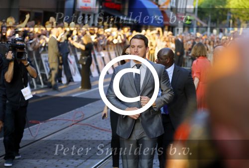 Amsterdam 1 juli 2015
Premiere Magic Mike XXL in Tuschinski in aanwezigheid van de cast met Channing Tatum Matt Bomer Joe Manganiello Adam RodriguezAmber Heard Jada Pinkett Smith en regisseur Gregory Jacobs.