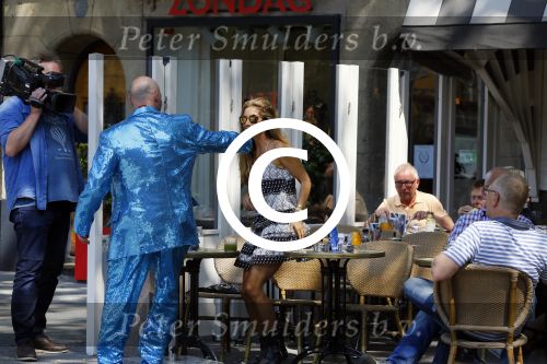 Amsterdam 30 juni 2015
Eddy Zoey en Danie Bles nemen samen een commercial op.