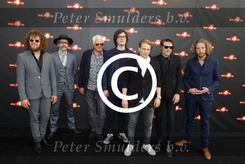 Amsterdam 26 juni 2015
Dance $ life gala. Direct enkele leden van de Golden Earring oa Cesar Zuiderwijk