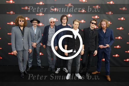Amsterdam 26 juni 2015
Dance $ life gala. Direct enkele leden van de Golden Earring oa Cesar Zuiderwijk