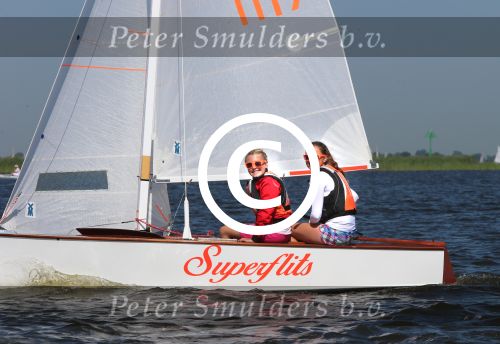 Sneek 3 augustus 2015 Sneekweek
Wedstrijd zeilen met Dian Jansma en Anne-Rixt Reitsma