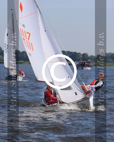 Sneek 3 augustus 2015 Sneekweek
Wedstrijd zeilen met Dian Jansma en Anne-Rixt Reitsma