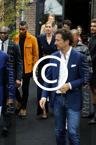 Amsterdam 13 juli 2015
Modeshow Maria Cle Leal tijdens de Amsterdam fashion week in aanwezigheid van Doutzen Kroes en Sunnery James.