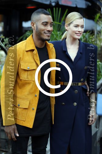 Amsterdam 13 juli 2015
Modeshow Maria Cle Leal tijdens de Amsterdam fashion week in aanwezigheid van Doutzen Kroes en Sunnery James.