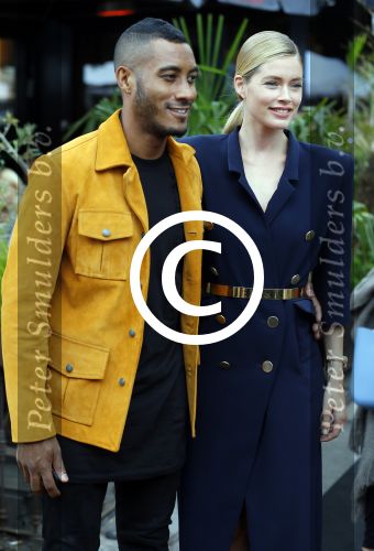 Amsterdam 13 juli 2015
Modeshow Maria Cle Leal tijdens de Amsterdam fashion week in aanwezigheid van Doutzen Kroes en Sunnery James.