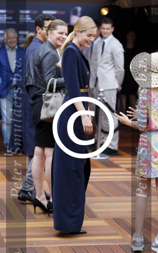 Amsterdam 13 juli 2015
Modeshow Maria Cle Leal tijdens de Amsterdam fashion week in aanwezigheid van Doutzen Kroes en Sunnery James.
