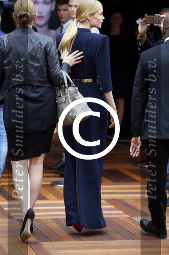 Amsterdam 13 juli 2015
Modeshow Maria Cle Leal tijdens de Amsterdam fashion week in aanwezigheid van Doutzen Kroes en Sunnery James.