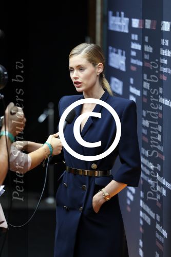 Amsterdam 13 juli 2015
Modeshow Maria Cle Leal tijdens de Amsterdam fashion week in aanwezigheid van Doutzen Kroes en Sunnery James.