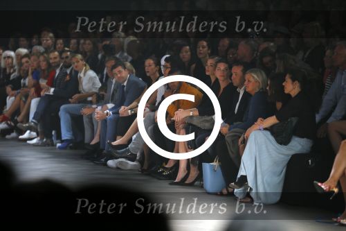 Amsterdam 13 juli 2015
Modeshow Maria Cle Leal tijdens de Amsterdam fashion week in aanwezigheid van Doutzen Kroes en Sunnery James.