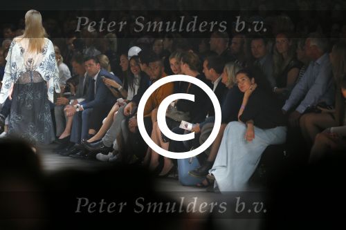 Amsterdam 13 juli 2015
Modeshow Maria Cle Leal tijdens de Amsterdam fashion week in aanwezigheid van Doutzen Kroes en Sunnery James.