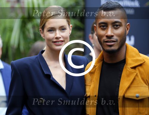 Amsterdam 13 juli 2015
Modeshow Maria Cle Leal tijdens de Amsterdam fashion week in aanwezigheid van Doutzen Kroes en Sunnery James.