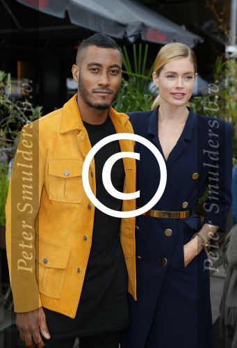 Amsterdam 13 juli 2015
Modeshow Maria Cle Leal tijdens de Amsterdam fashion week in aanwezigheid van Doutzen Kroes en Sunnery James.