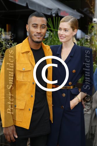 Amsterdam 13 juli 2015
Modeshow Maria Cle Leal tijdens de Amsterdam fashion week in aanwezigheid van Doutzen Kroes en Sunnery James.