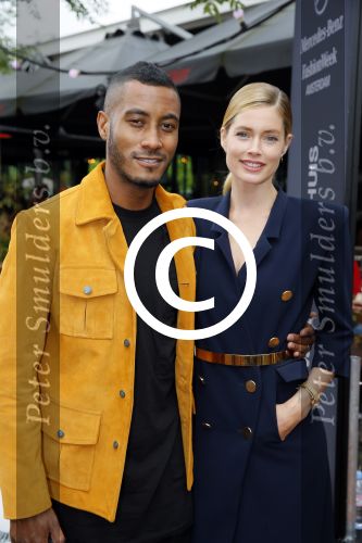 Amsterdam 13 juli 2015
Modeshow Maria Cle Leal tijdens de Amsterdam fashion week in aanwezigheid van Doutzen Kroes en Sunnery James.