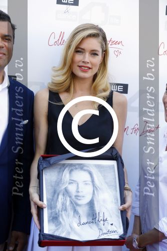 Amsterdam 30 juni 2015
Presentatie kleidinglijn WE ism Doutzen Kroes en Dance4life.