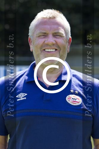 Eindhoven 6 Juli 2015 Selectie PSV seizoen 2015-2016. 
Eddy Pepels verzorger