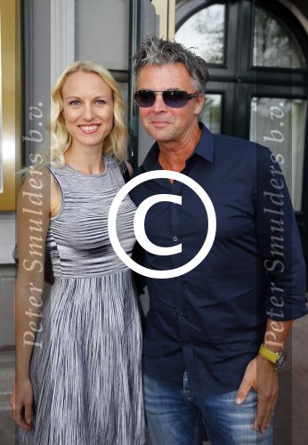 Amsterdam 25 juni 2015 
Premiere circus in carre. Elisah Braaksma met man