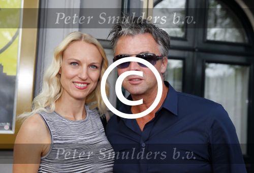Amsterdam 25 juni 2015 
Premiere circus in carre. Elisah Braaksma met man