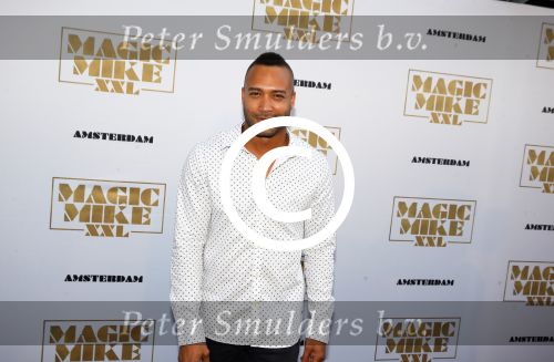 Amsterdam 1 juli 2015
Premiere Magic Mike XXL in Tuschinski in aanwezigheid van de cast met Channing Tatum Matt Bomer Joe Manganiello Adam RodriguezAmber Heard Jada Pinkett Smith en regisseur Gregory Jacobs. Everon Jackson Hooi