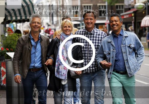 Amsterdam 8 juli 2015  
Frank Sanders met goede vriend Steve Moonen en Bas..en..