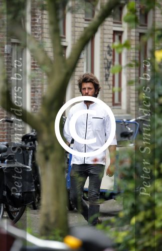 Amsterdam 12 juli 2015  
Freek v Noortwijk de vriend van Katja Schuurman