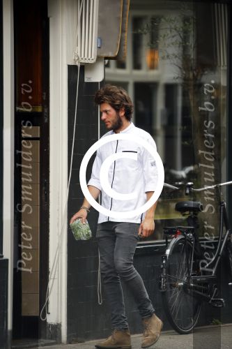 Amsterdam 12 juli 2015  
Freek v Noortwijk de vriend van Katja Schuurman