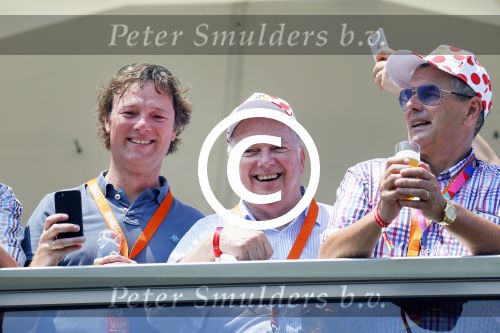 Utrecht 4 juli 2015
Tour de France start met de proloog in Utrecht. Ronnie Tober en Frits Sissing