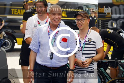 Utrecht 4 juli 2015
Tour de France start met de proloog in Utrecht. Gerrit Zalm met zijn vrouw