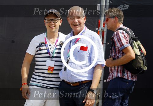 Utrecht 4 juli 2015
Tour de France start met de proloog in Utrecht. Gerrit Zalm met zijn vrouw