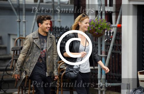 Amsterdam 17 juli 2015
Geza Weiz met een vriendin.
