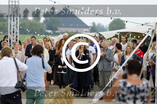 Volendam Katwoude 15 augustus 2015
Trouwen Jaap en Jenny Kwakman. Jaap de Witte met vrouw