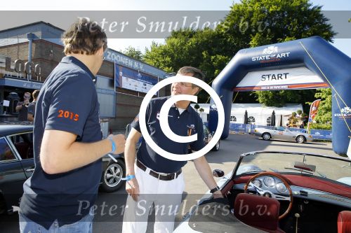 Lievelde 28 juni 2015
Jan Peter Balkenende en zijn broer Evert Jan doen mee in een porsche cabrio met de achterhoek Rally