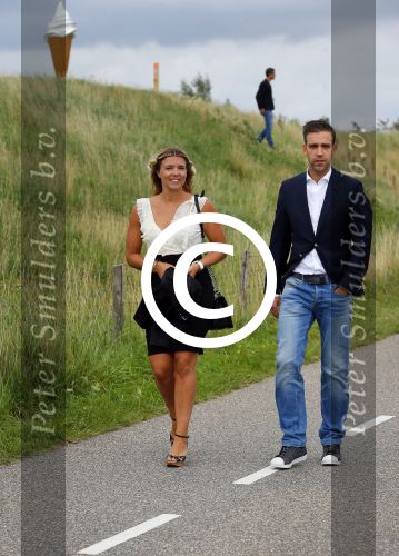 Volendam Katwoude 15 augustus 2015
Trouwen Jaap en Jenny Kwakman. Jenny Smit met man