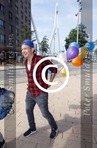 Rotterdam 9 augustus 2015
Edwin Smulders Johnny de Mol en Tomas v d Broek tijdens opnames van het rtl programma Down met Johnny. We gingen naar de premiere naar Wickie de Viking in het nieuwe Luxor.