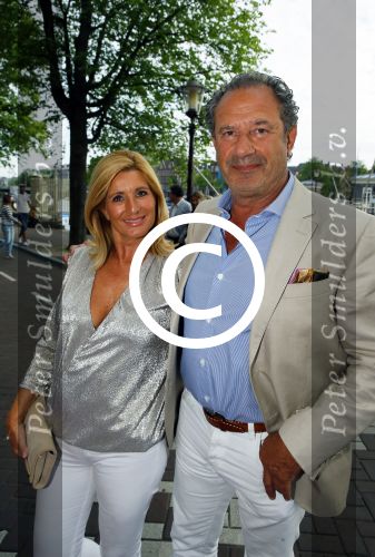 Amsterdam 25 juni 2015 
Premiere circus in carre. Jos Bles met zijn vrouw