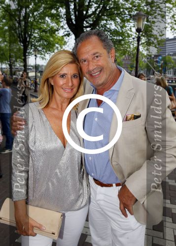 Amsterdam 25 juni 2015 
Premiere circus in carre. Jos Bles met zijn vrouw