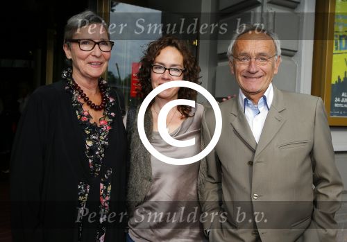 Amsterdam 25 juni 2015 
Premiere circus in carre. Karel de Rooij  et vrouw en dochter