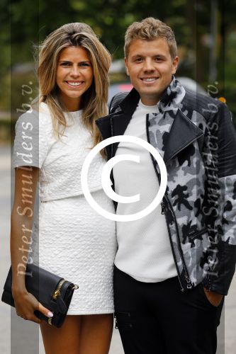 Amsterdam 12 juli 2015  
Modeshow op de amsterdam fashion week. Kim Kotter en Jaap Reesema