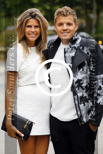Amsterdam 12 juli 2015  
Modeshow op de amsterdam fashion week. Kim Kotter en Jaap Reesema