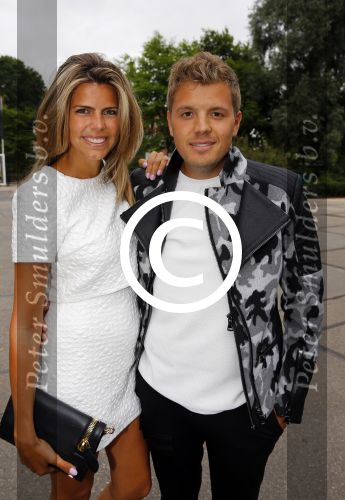 Amsterdam 12 juli 2015  
Modeshow op de amsterdam fashion week. Kim Kotter en Jaap Reesema