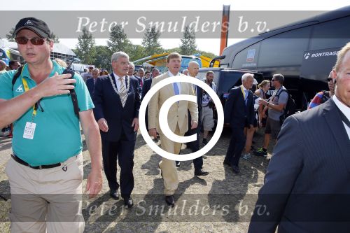 Utrecht 4 juli 2015
Tour de France start met de proloog in Utrecht. Koning Willem Alexander met burgemeester Jan v Zanen Joop Zoetemelk Richard Plugge (team Lotto  Jumbo)