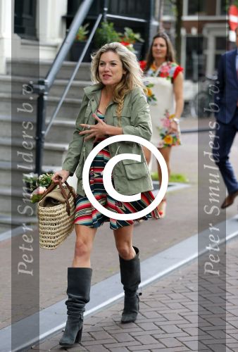 Amsterdam 20 juni 2015 
Trouwen Kimberley Klaver en Bas Schothorst in de Duif in Amsterdam. Lauren Verster