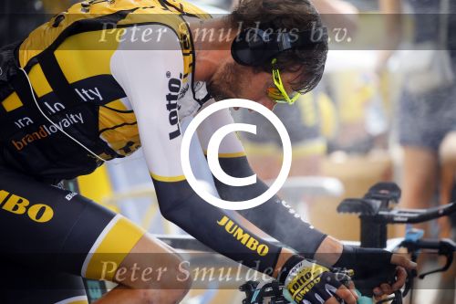 Utrecht 4 juli 2015
Tour de France start met de proloog in Utrecht. Laurens ten Dam