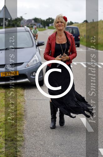 Volendam Katwoude 15 augustus 2015
Trouwen Jaap en Jenny Kwakman. Leonie Jansen trouwt het stel