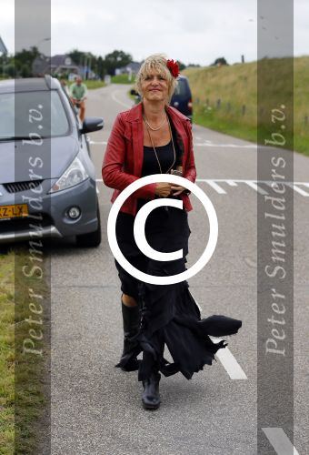 Volendam Katwoude 15 augustus 2015
Trouwen Jaap en Jenny Kwakman. Leonie Jansen trouwt het stel