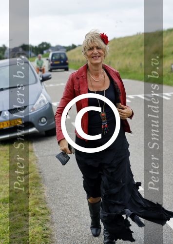 Volendam Katwoude 15 augustus 2015
Trouwen Jaap en Jenny Kwakman. Leonie Jansen trouwt het stel