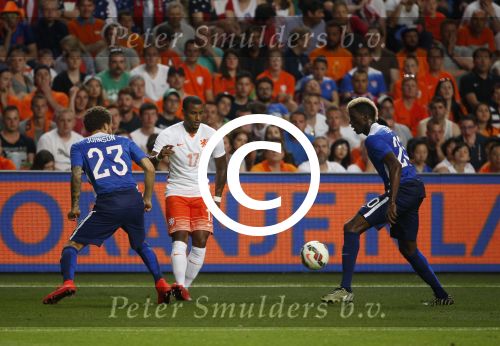 Amsterdam, 5 Juni 2015 
Vriendschappelijke interland Nederland-USA, Eindstand 3-4
Luciano Narsingh